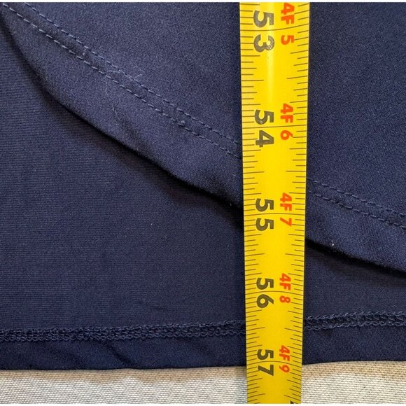 Connected Apparel Womens Lace & Draped Maxi Evening Dress 18W Navy Blue - Picture 8 of 16